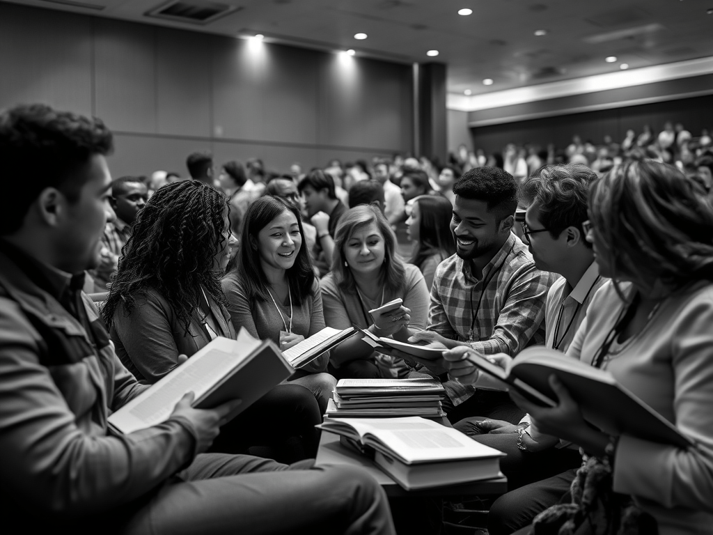 In company of friends